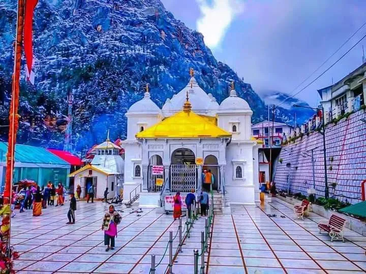 Gangotri Temple beautiful view