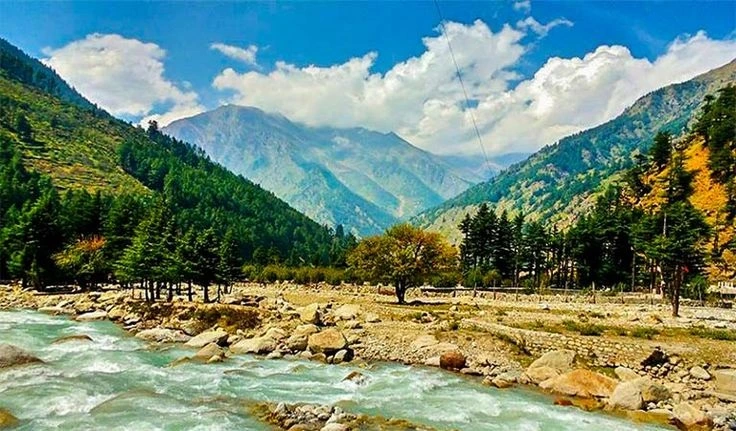 Harshil Valley Near Gangotri Temple