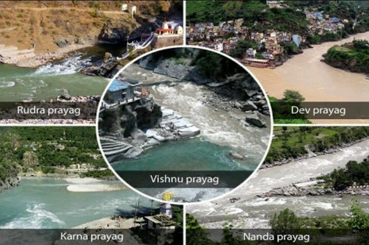 Pryags of India- the panch prayag is the most loved place to cover by devotees taking char dham yatra