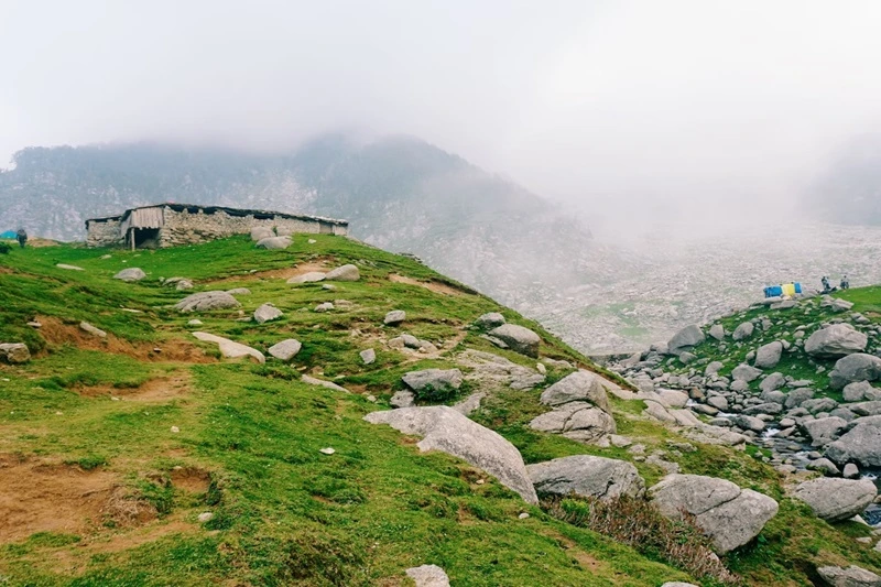 Kareri lake trek- A beautiful alpine lake trek, a beautiful location for camping in Himachal Pradesh