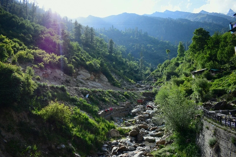 Tosh valley the best trekking and camping location fully covered in snow