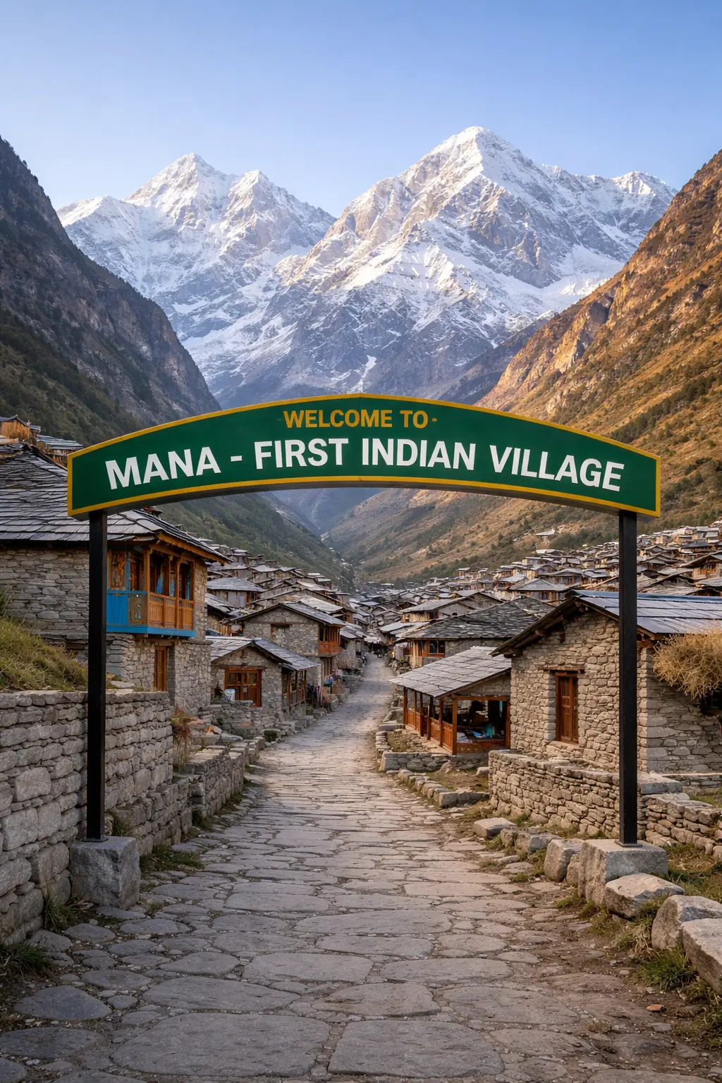 Mana Village: First Indian Village