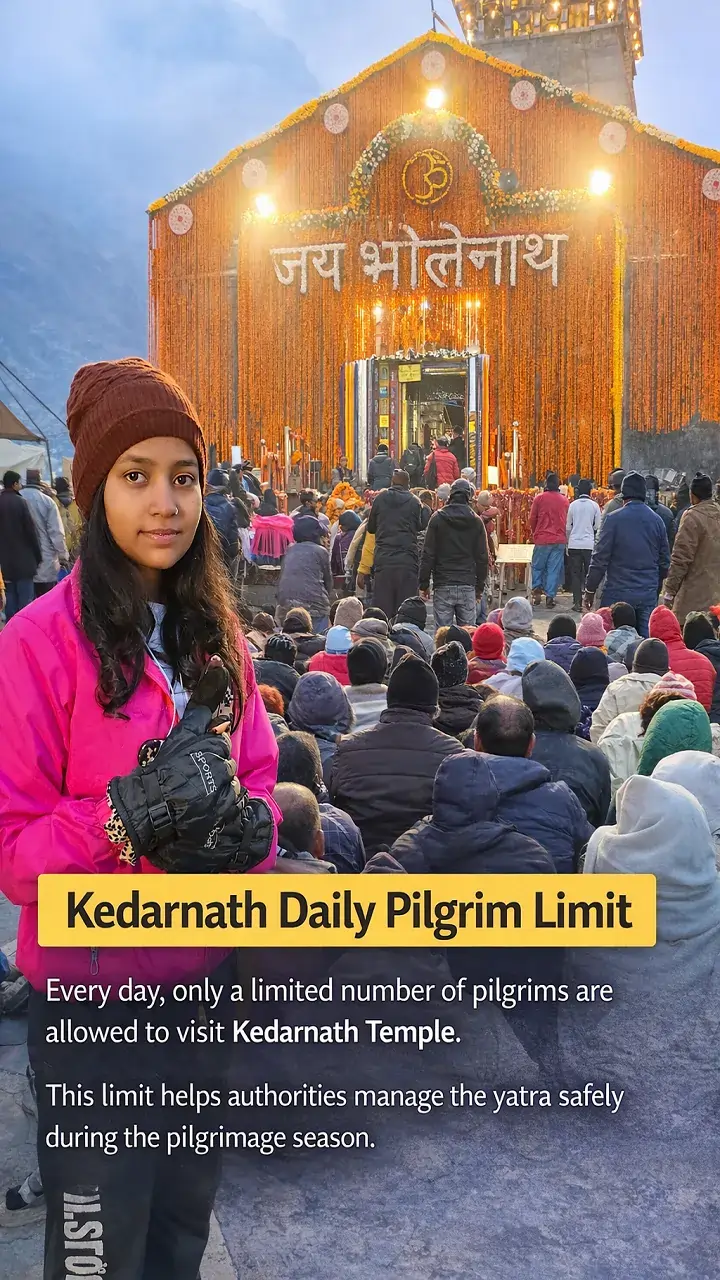 Why Kedarnath daily pilgrim limit exist