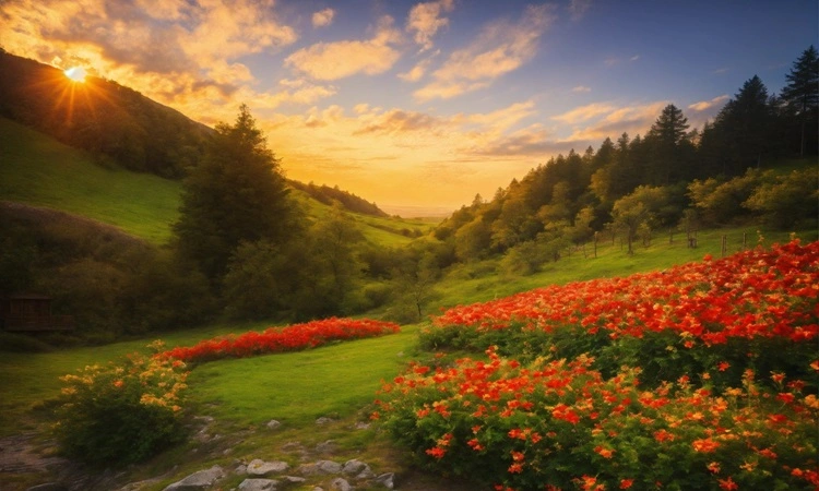 Valley of flowers trek beautiful view